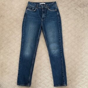Zara women’s dark blue skinny leg Jeans